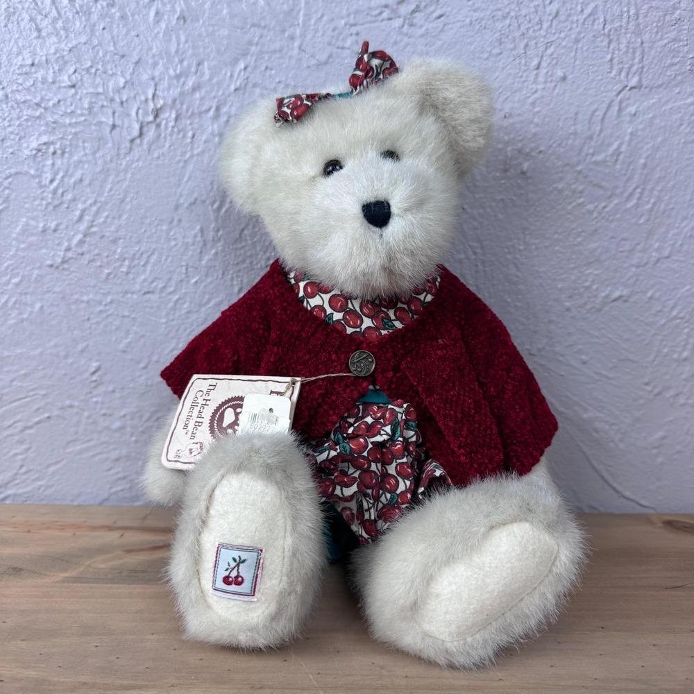 Vintage Boyds Bears Erica Cherrybeary Plush 2003 Jointed Teddy